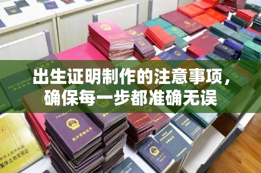 柳东出生证明制作的注意事项，确保每一步都准确无误