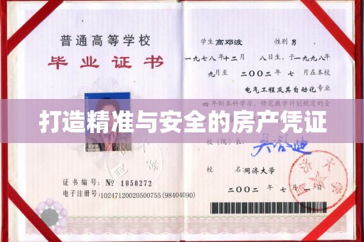 柳东打造精准与安全的房产凭证